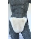 Pelz Slip Blaufuchs Herren String Echt Leder Fuchs Natur