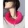 Pelz Schal Kette Boa Loop Collier Kragen Schmuck Chinchilla Rex Fuchsia Pink