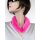 Nerz Schal Pelz Kette Collier Fell Kragen Boa Loop Schmuck Mink Neon Pink